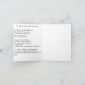 Carte Saint Therese catholique carmélite religieuse (Intérieur)