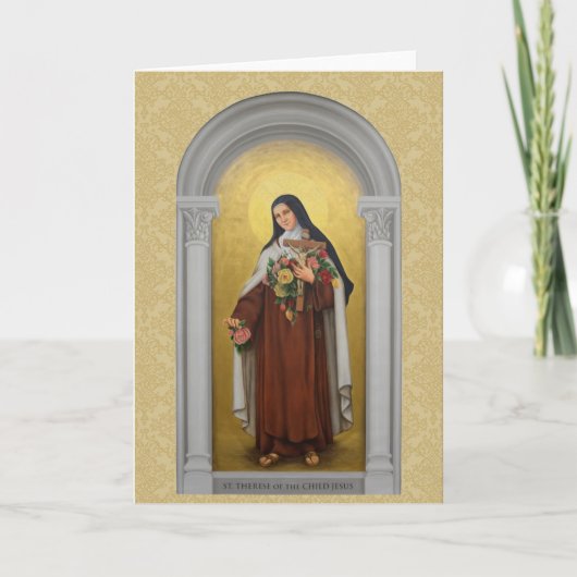 Carte Saint Thérèse de l'Enfant Jésus Lisieux (Devant)
