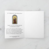 Carte Saint Thérèse de l'Enfant Jésus Lisieux (Intérieur)