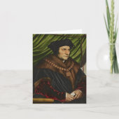 Carte Saint Thomas More personnalisé/vierge (Devant)