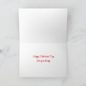 Carte Saint Valentin (Intérieur)