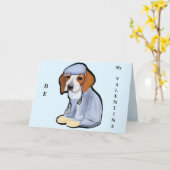 Carte Saint-Valentin (Fleur jaune)