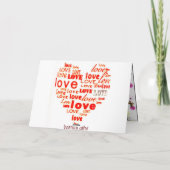 Carte Saint Valentin (Dos)