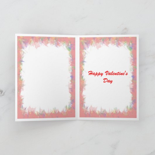 Carte Saint Valentin (Intérieur)