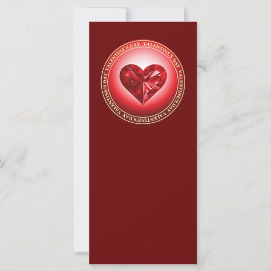 Carte Saint Valentin (Devant)