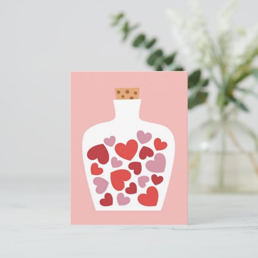 Carte Saint Valentin (Debout devant)