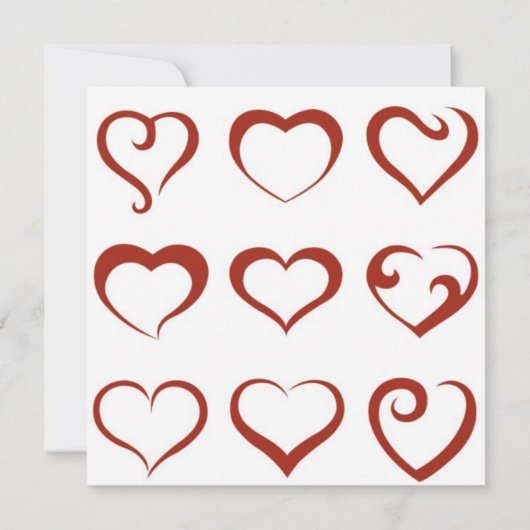 Carte Saint-Valentin (Dos)