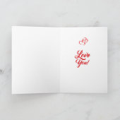 Carte Saint Valentin (Intérieur)