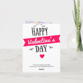 Carte Saint Valentin (Dos)
