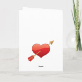 Carte Saint Valentin (Dos)