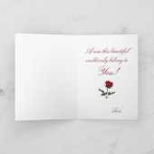 Carte Saint Valentin (Intérieur)