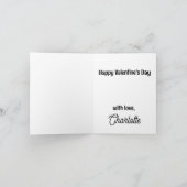 Carte Saint Valentin (Intérieur)