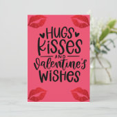 Carte Saint Valentin (Debout devant)