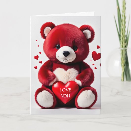 Carte Saint Valentin (Devant)