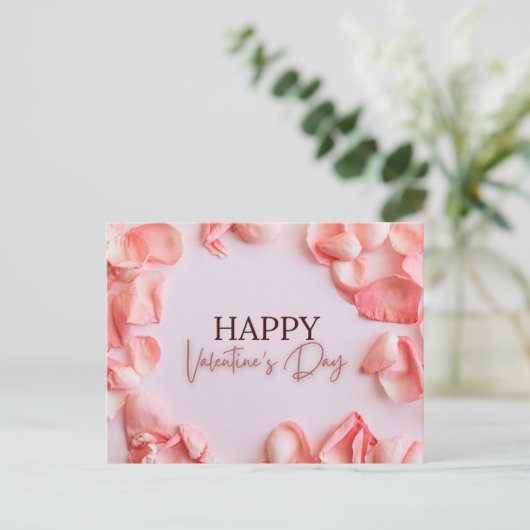 Carte Saint Valentin (Debout devant)