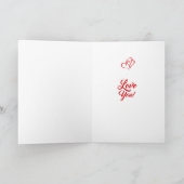 Carte Saint Valentin (Intérieur)