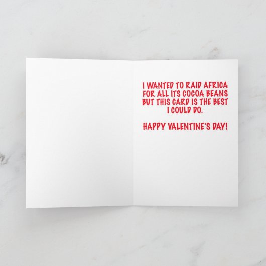 Carte Saint Valentin #1 (Intérieur)