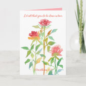 Carte Saint Valentin 1 Corinthiens 16 14 Rose (Devant)