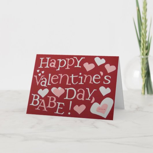 Carte Saint Valentin (4) - Personnaliser/Customise (Devant)