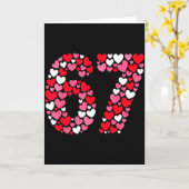Carte Saint-Valentin 67 Meme Rempli De Cœurs Drôle S (Fleur jaune)