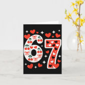 Carte Saint-Valentin 67 Meme Rempli de Cœurs Drôle S (Fleur jaune)