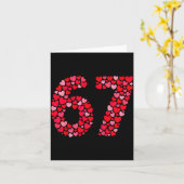 Carte Saint-Valentin 67 Meme Six Sept 6 7 Saint-Valentin (Fleur jaune)