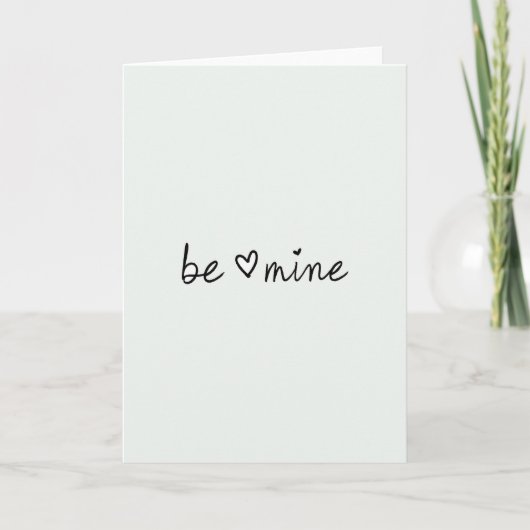 Carte Saint-Valentin À Moi (Devant)