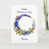 Carte Saint-Valentin | Aimez-vous la Lune (Devant)