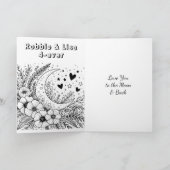 Carte Saint-Valentin | Aimez-vous la Lune (Intérieur)