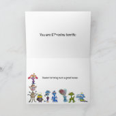 Carte Saint-Valentin Alien (5x7) (Intérieur)