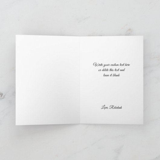 Carte Saint-Valentin Amour Mignon Romantique Loutre Moit (Intérieur)