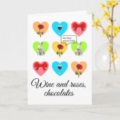 Carte Saint Valentin amusante vs 3 par Jo Images (Fleur jaune)