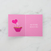Carte Saint Valentin Anniversaire 14 ans Fille (Intérieur)