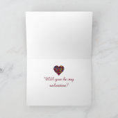 Carte Saint Valentin aux couleurs bordeaux (Intérieur)
