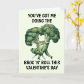 Carte Saint-Valentin aux légumes (Fleur jaune)