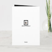 Carte Saint Valentin avec Alien dans un vaisseau s (Dos)