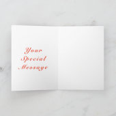 Carte Saint Valentin avec fleurs et texte personna (Intérieur)