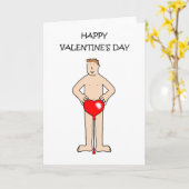 Carte Saint Valentin avec Humour à ballets (Fleur jaune)