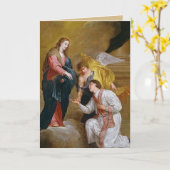 Carte Saint-Valentin avec sa mère et son Rosaire (Fleur jaune)