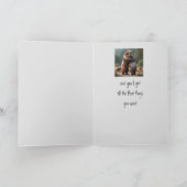 Carte Saint-Valentin Câlins d'ours vous voulez la nature (Intérieur)