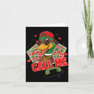 Carte Saint-Valentin Camouflage de chasse au canard Appe