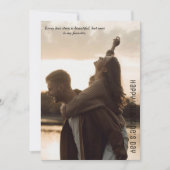 Carte Saint Valentin, carte romantique, carte d'am (Devant)