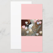 Carte Saint Valentin Chatons (Devant / Derrière)