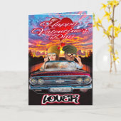 Carte Saint Valentin Chevrolet (Fleur jaune)