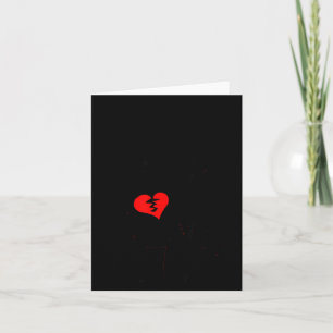 Carte Saint-Valentin Cœur Brisé