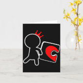 Carte Saint Valentin couple manquant Ece Heart Puzzle co (Fleur jaune)