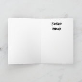 Carte Saint-valentin crânes et cœurs (Intérieur)