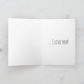 Carte Saint Valentin Cute Chat Texting I Love You (Intérieur)