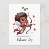 Carte Saint Valentin de charme Cupid (Devant)