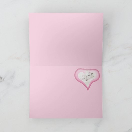 Carte Saint-Valentin de chèvre de saison (Intérieur)